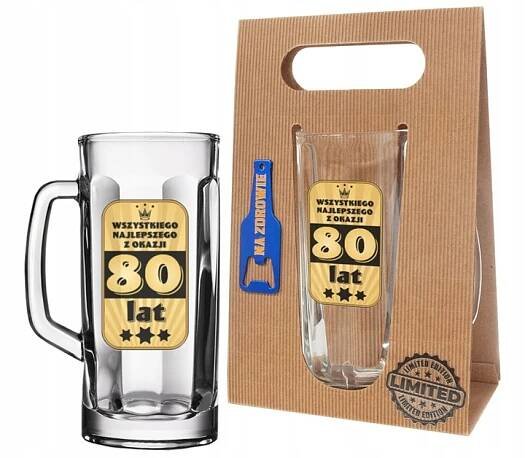 DÁREK K 80. NAROZENINÁM, SUVENÝR PRO DĚDEČKA, TATÍNKA, MUŽE, JEHO SADA