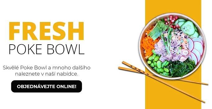 POKE & Bowls bistro v Říčanech | Take away koncept s otevřenou kuchyní | Několik druhů perfektně vyladěného POKE | Naše