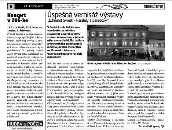 2021 - Múzeum Banska Štiavnica 