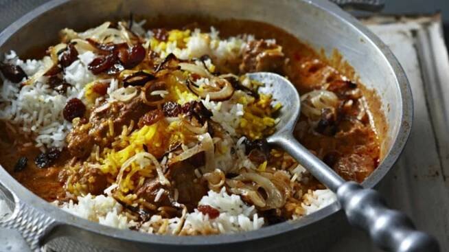 Jehněčí biryani