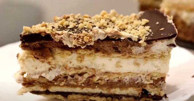 Nepečený dort Kinder Bueno podle paní Milady: Děti říkají, že jim chutná více než ta tyčinka z obchodu