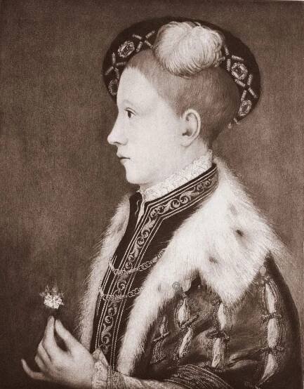 Edward VI, King, Tudor, Holbein,