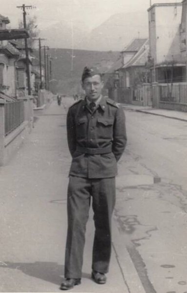 Jaroslav Kraus v uniformě, Ružomberok v roce 1960