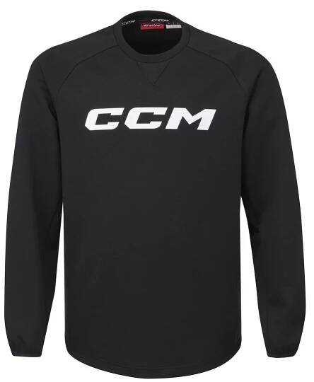Mikina CCM Locker Room Fleece Crew SR