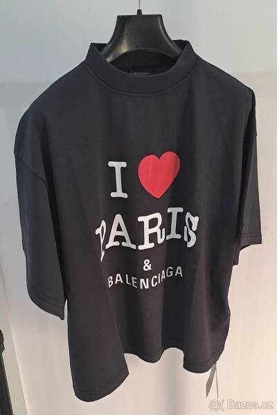 BALENCIAGA DAMSKE TRIKO-OVERSIZED-CROPPED - Zlín