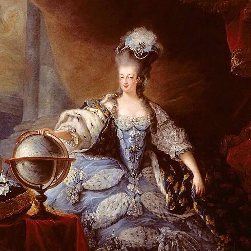 Marie Antoinette Queen of France (detail)