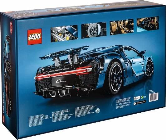 LEGO Technic 42083 Bugatti Chiron (POMAČKANÝ OBAL) - Obrázek 3