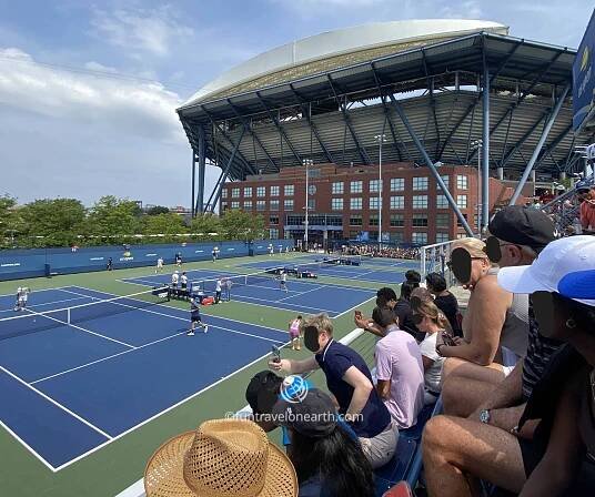 屋外コート, US-Open-2022