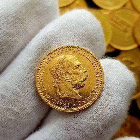 Rakouská 10 Koruna 1906 BZ, František Josef I.