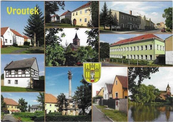 Vroutek (okr. Louny)  - Pohlednice místopis