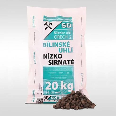 Bílinské hnědé uhlí ořech 2 - Ridepal