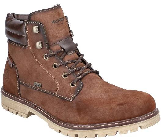 Kotníková obuv ve stylu farmářek Rieker F3650-24 hnědá
