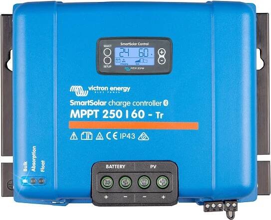 Victron Energy SmartSolar 250/60-Tr solární regulátor nabíjení MPPT 12 V, 24 V, 48 V 60 A