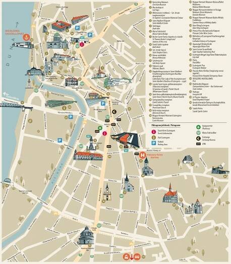 Mapa, Brožúra - Visit Esztergom