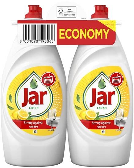 JAR 2 x 900 ml Lemon 129 Kč