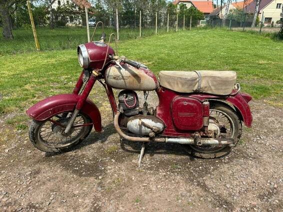 Stará Jawa 175 r,v, 1957