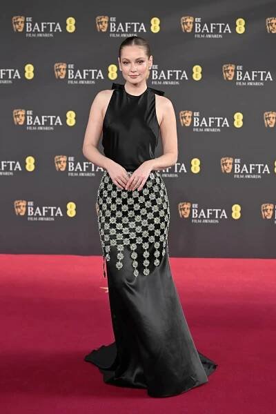 Hannah Dodd at an event for 2025 EE BAFTA Film Awards (2025)