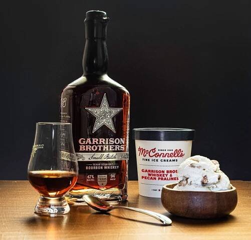 Garrison Brothers & McConnell’s Team Up To Create Ice Cream
