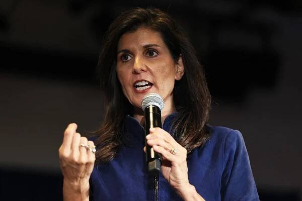 Trumpova republikánská protikandidátka Nikki Haleyová