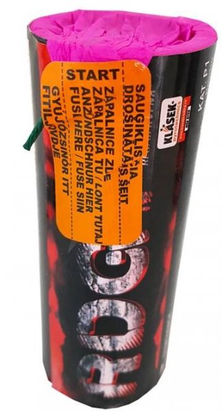 Klásek Pyrotechnics RDG1 dýmovnice červená 1 ks