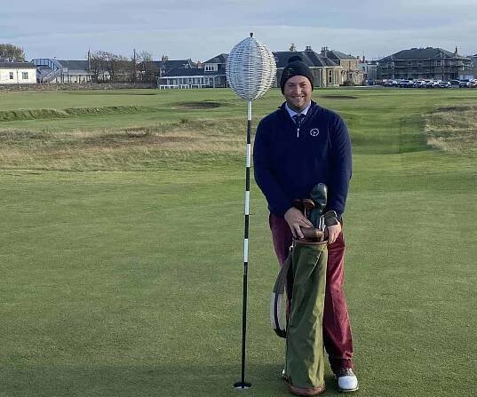Playing the original 12 holes at Prestwick
