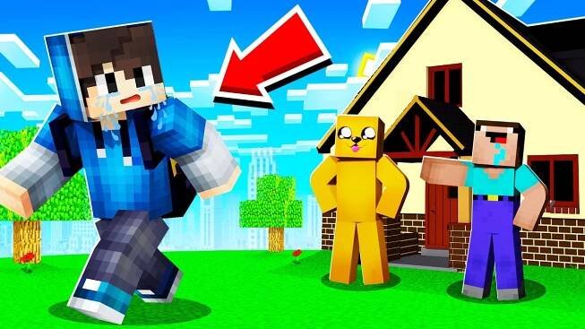 UTEKL JSEM Z DOMOVA V MINECRAFTU!