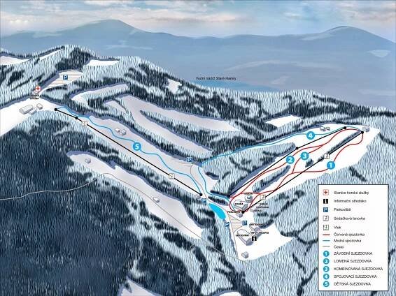 SKI Park Gruň - Ski areál