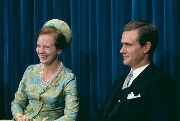 Princess Margrethe And Prince Henrik