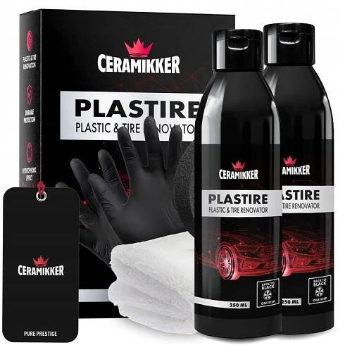 2× Kryt na pneumatiky Ceramikker Plastire 250 ml