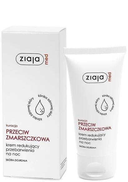 Ziaja Noční krém pro redukci zbarvení Med 50 ml