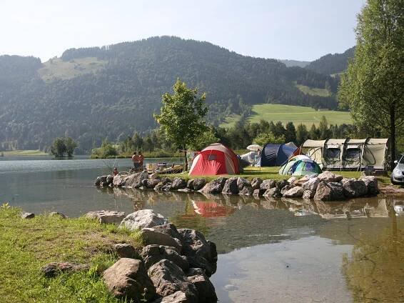 Campingplatz Walchsee - Campingurlaub Kaiserwinkl - Camping Tirol - Camping Seespitz Walchsee