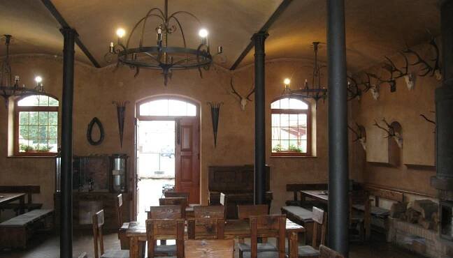Interiér restaurace