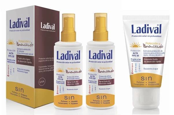 Ladival bronceado