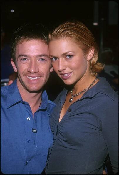 David Faustino and Andrea Elmer in 1999