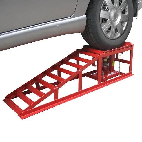 Nájezdové hydraulické rampy na auta - 265mm