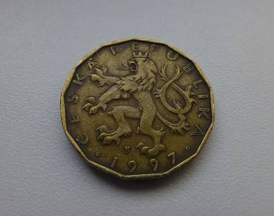 Mince 20 Kč 1997 Vzácná varianta "f" (Pouze 15 000 kusů) - Numismatika