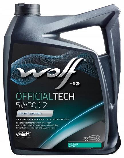 WOLF OFFICIALTECH 5W30 C1 - 5L