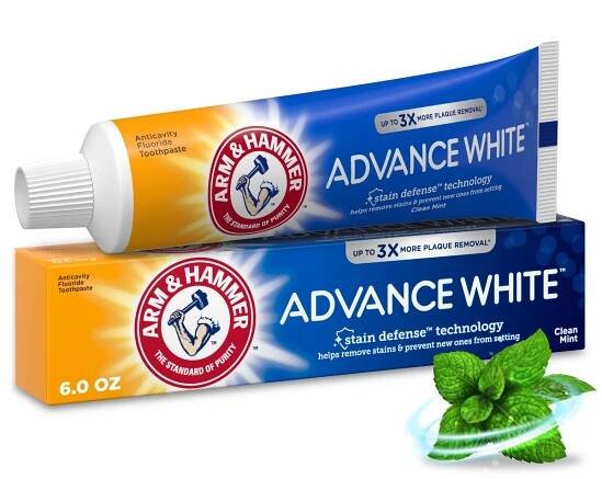 Arm & Hammer Advance White Extreme Whitening Baking Soda & Peroxide Toothpaste, 1 of 13