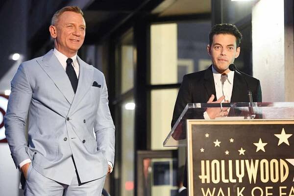 Daniel Craig and Rami Malek Make Surprise Appearance at No Time to Die Screening in California