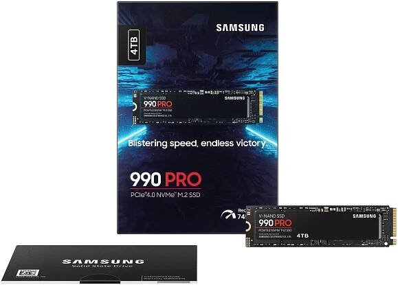 SSD disk Samsung 990 PRO 2TB PCle 4.0 NVMe M.2 MZ-V9P2T0BW