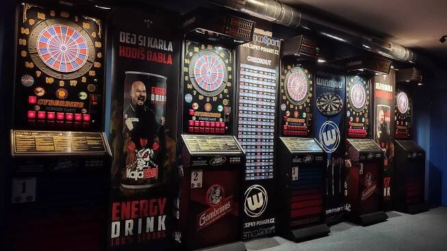 Pronájem šipkových automatů - Darts Angel za 10 Kč Praha, Smíchov Bowling Smíchov & Garage Billiards • Firmy.cz