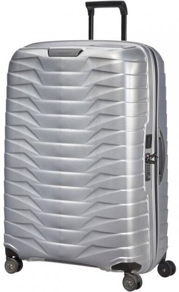 DOMIbags - SAMSONITE Kufr Proxis Spinner 81/57 Silver