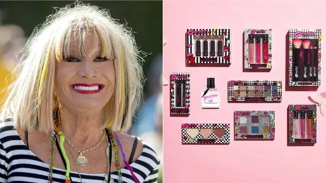 Betsey Johnson Launched a Makeup Line at Walmart, and Everything Is $10