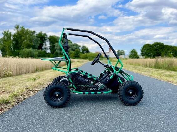 Dětská elektrická Buggy Leramotors Razor II 1000W - zelená - 3. pohled