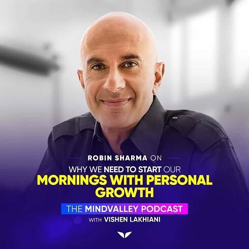 Robin Sharma Podcast Cover