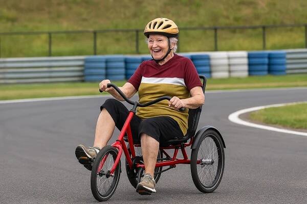 Na autodromu v Mostě se chystají šlapací závody seniorů. Přihlásit se může každý nad 65 let