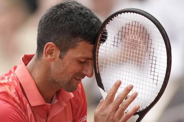 Novak Djoković počas finále. Foto - TASR/AP