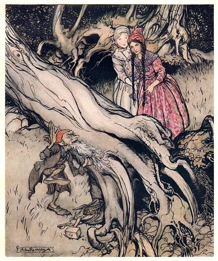 Snow-white and Rose-red