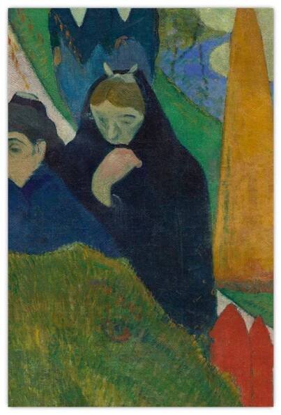 Obraz - Paul Gauguin, Arlésiennes (Mistral), reprodukce (V025320V2030)