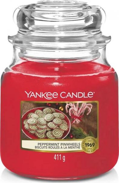 Yankee Candle Peppermint Pinwheels 411 g od 326 Kč